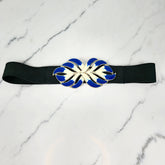 Unsigned Black, Blue, and White Belt